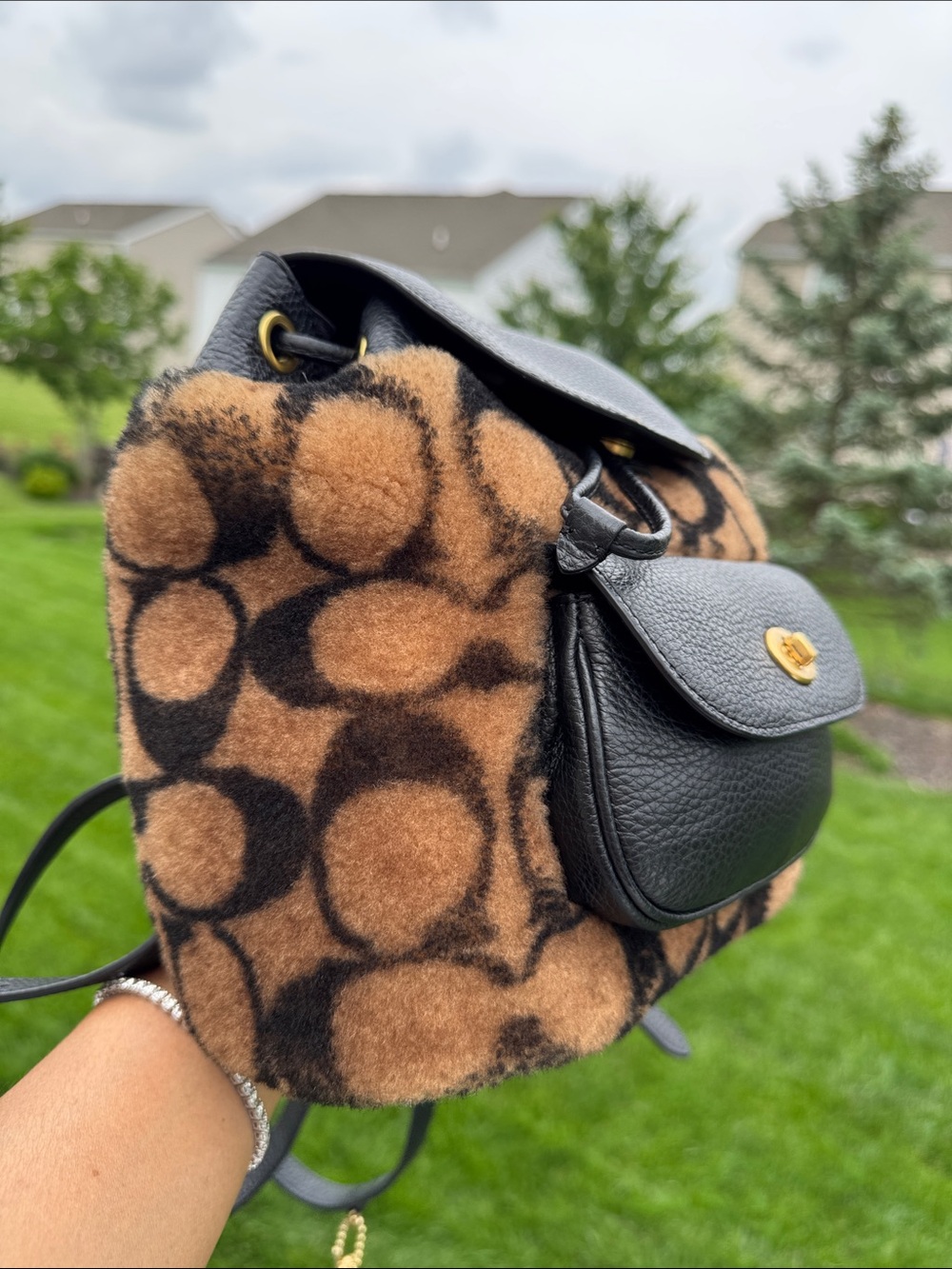 🤎Limited edition 🤎Coach X Jennifer Lopez Pennie Backpack 22 🎒 - Picture 6 of 16